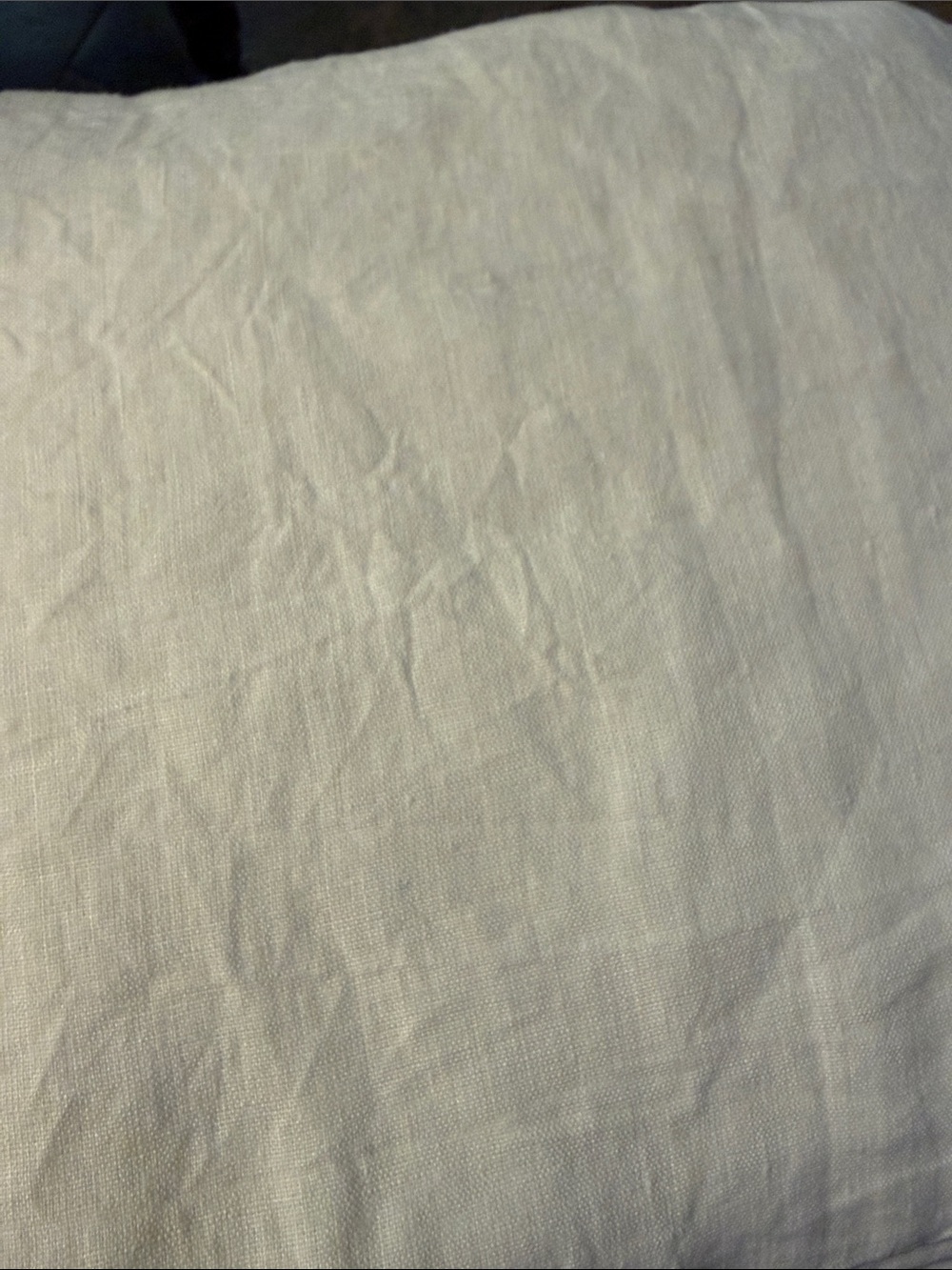 New Quince Europe Linen Twin Sheet Set - White - Retail 144 - Picture 5 of 5